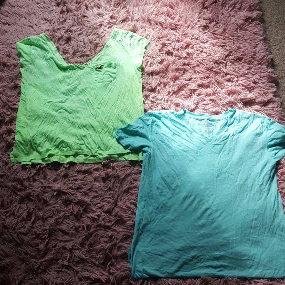 Hollister american eagle tees